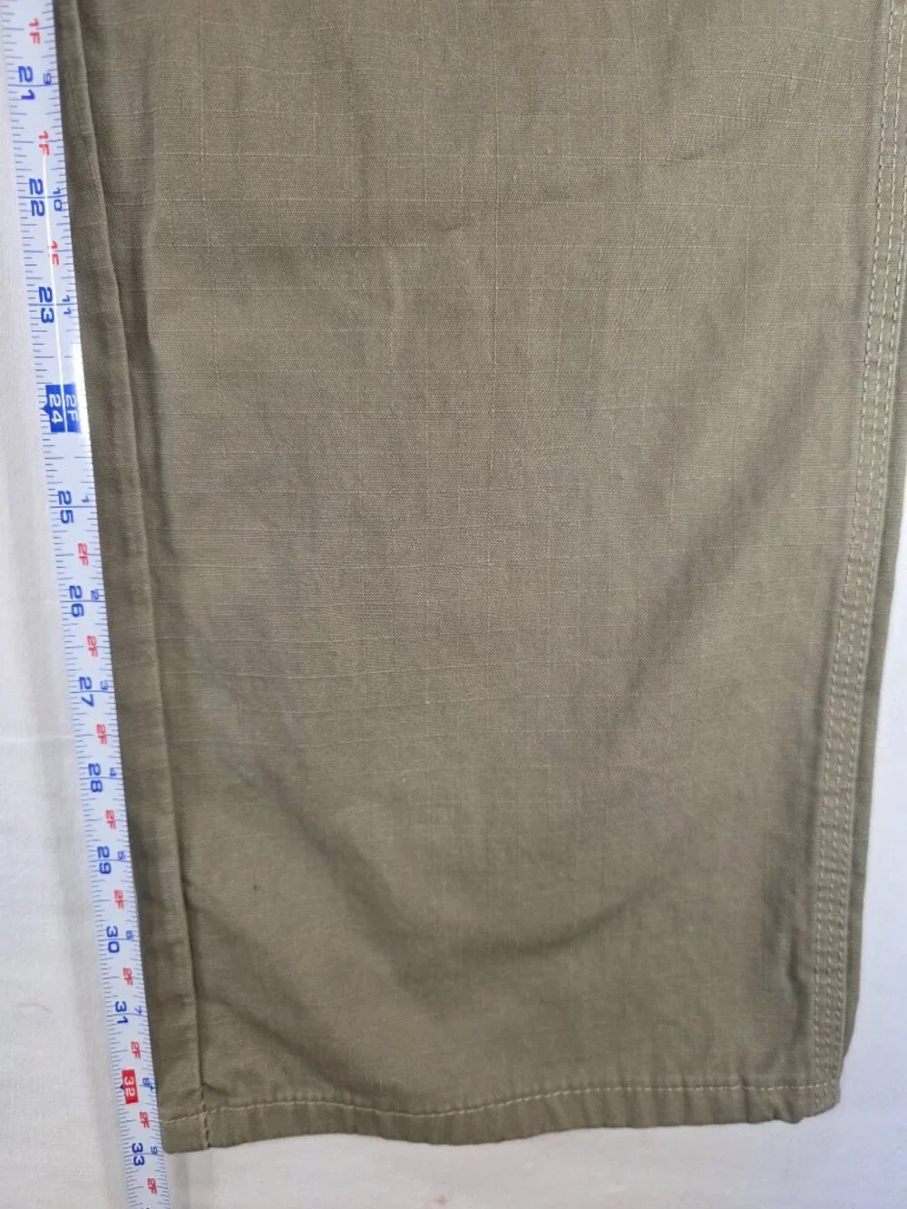 Wrangler Riggs Workwear Utility Work Pants Olive 32x34 NWOT